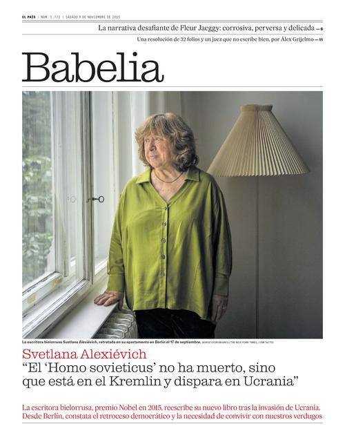 Babelia - Portada del 08 noviembre 2025