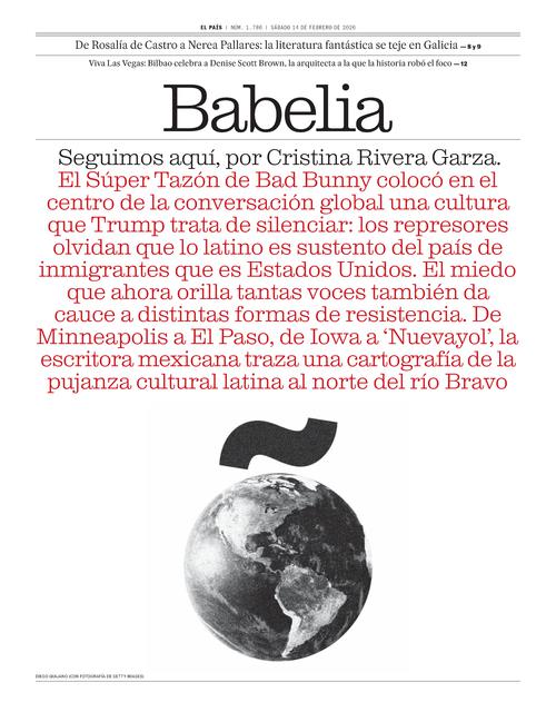 Babelia - Portada del 14 febrero 2026